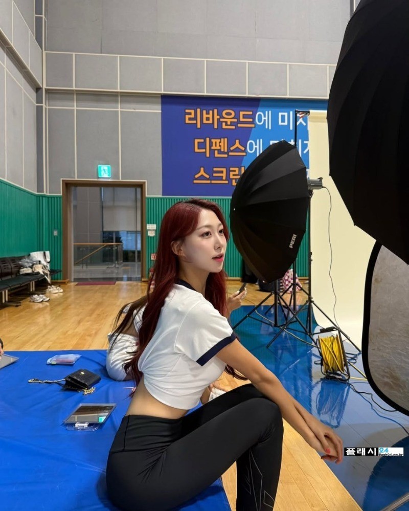 치어리더 진수화 길쭉 길쭉 각선미-2