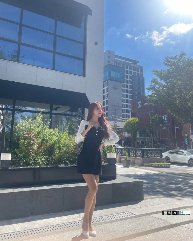 치어리더 진수화 길쭉 길쭉 각선미-6