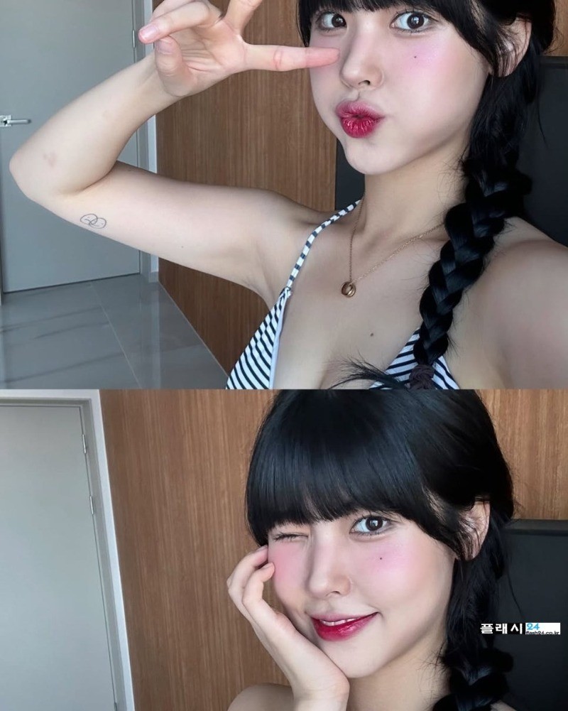 치어리더 박예은 벌써 여름 휴가-6