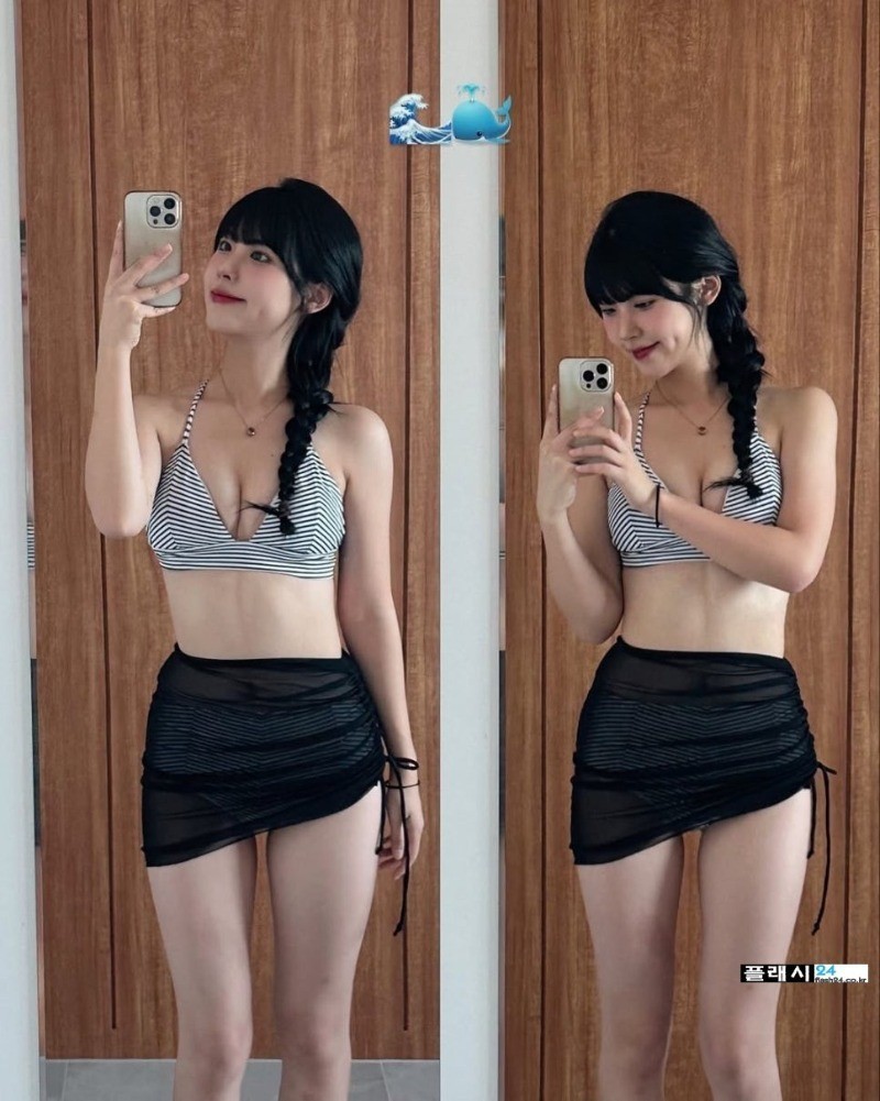 치어리더 박예은 벌써 여름 휴가-8