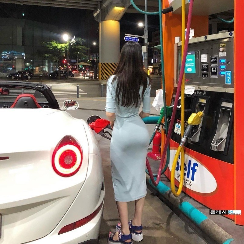 ㅇㅎ)나 주유소 처자 좋아하나봐-5