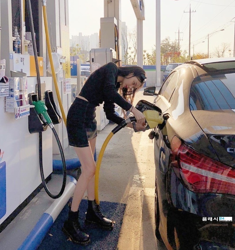 ㅇㅎ)나 주유소 처자 좋아하나봐-9