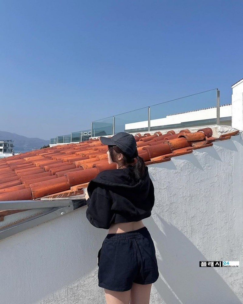 ㅇㅎ)운동나온 코코 김아영 CK 블랙 브라