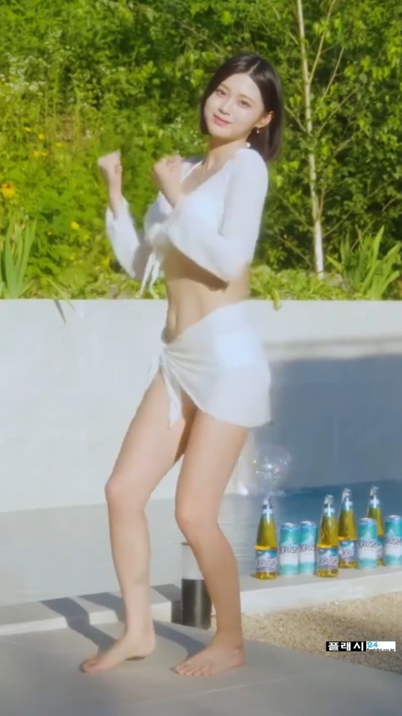장은비 풀빌라 수영복 댄스-2