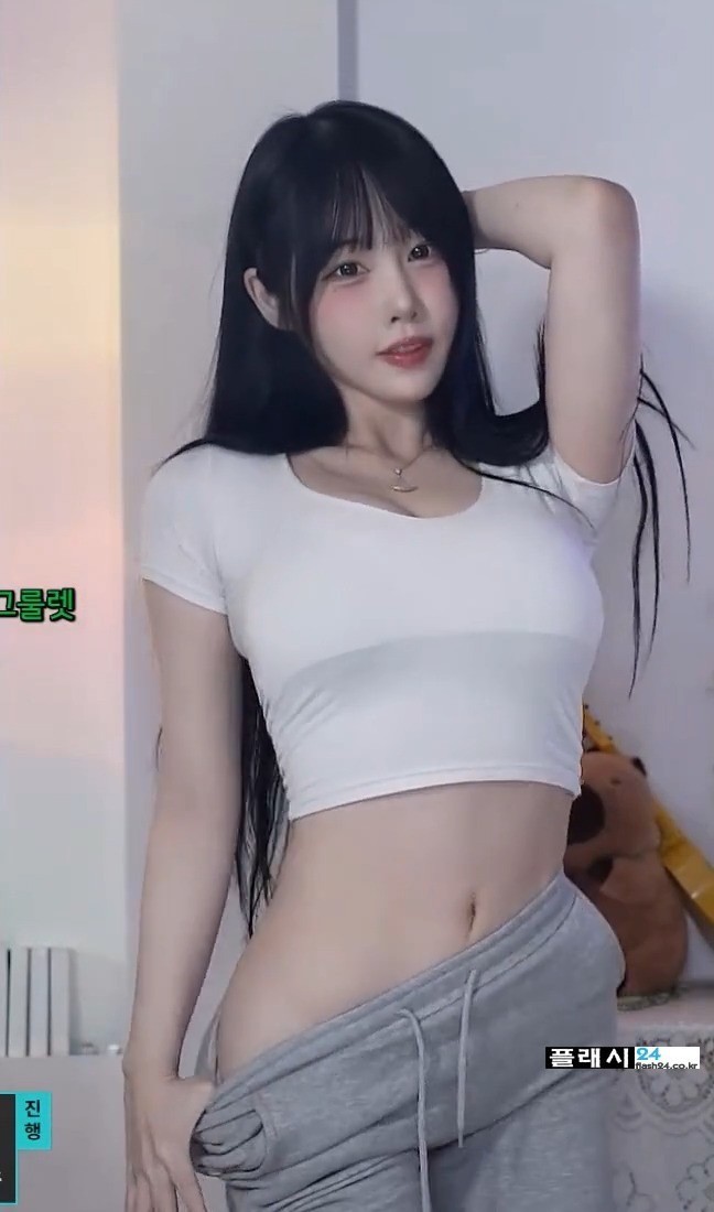 트레이닝복 입고 치골 보여주는 한갱-5