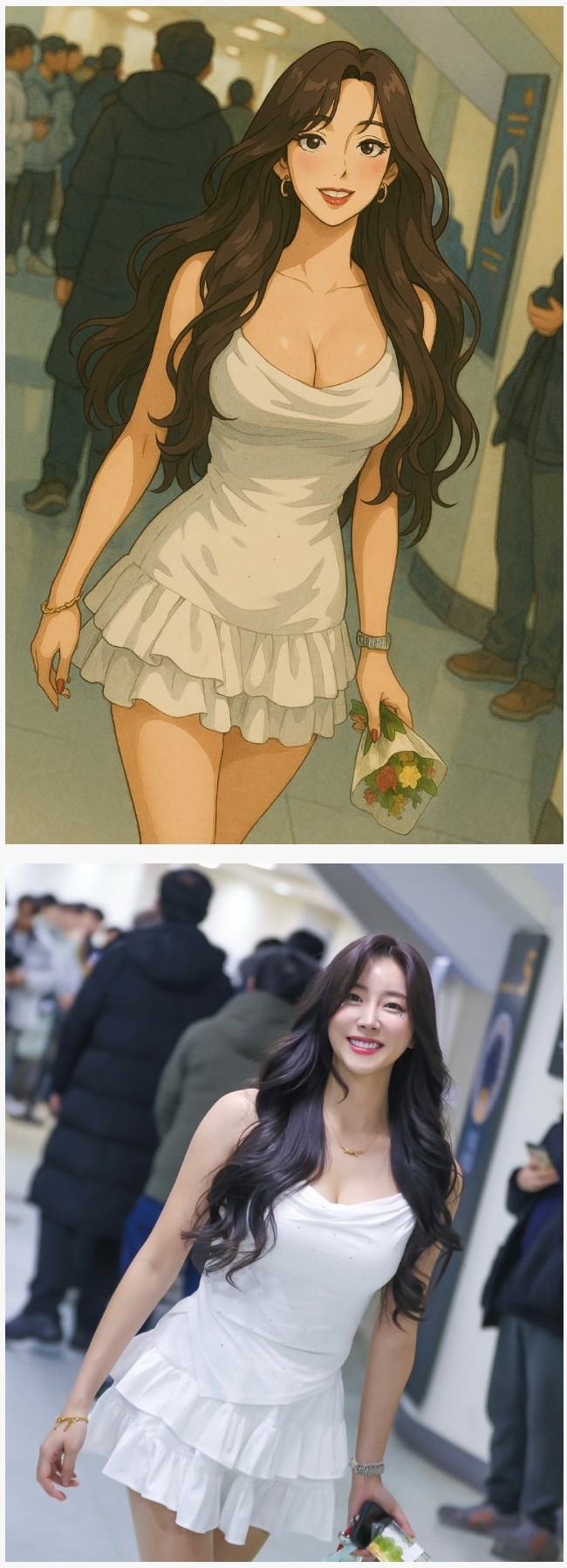 안지현 치어리더 섹시버젼 지브리