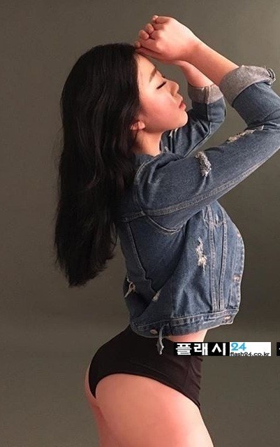 헬스트레이너 차은교 애플 힙 셀카
