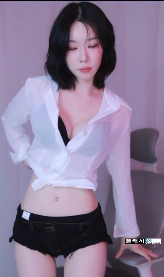 기래민 남친 잡는 셔츠 자취룩-6