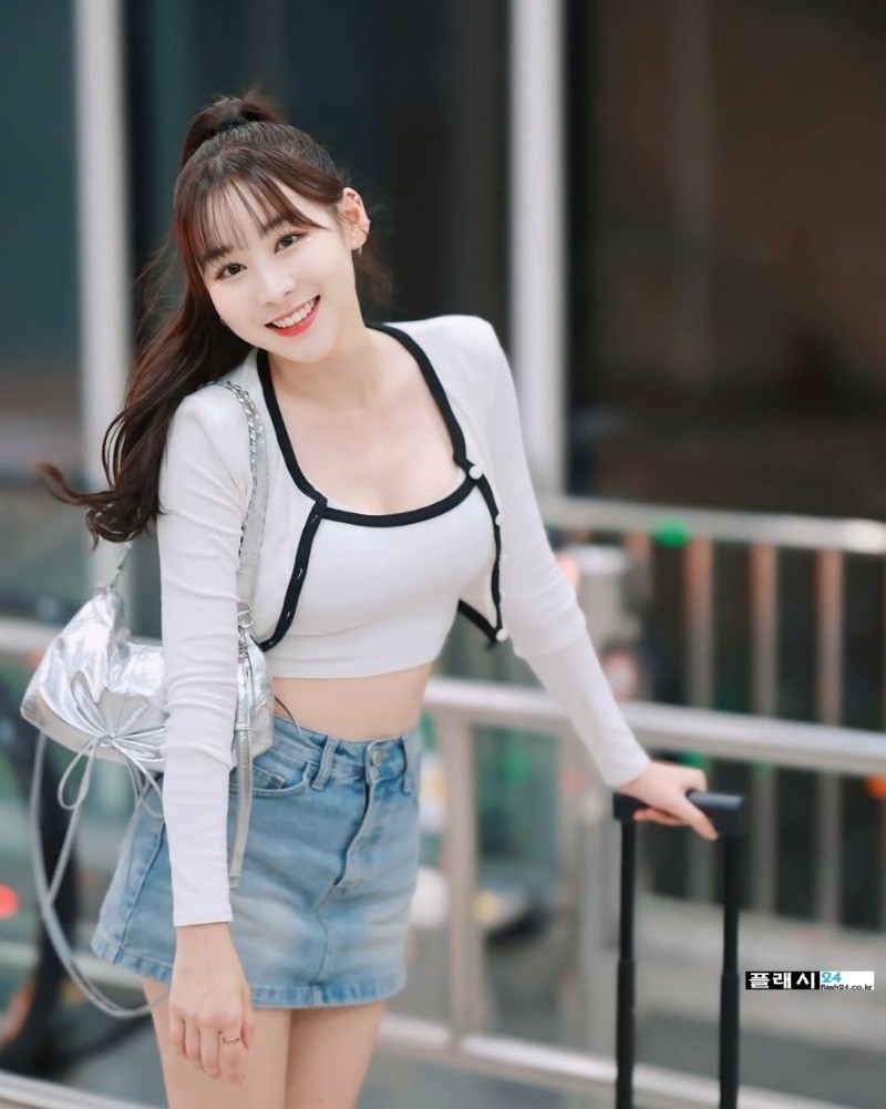 새로운 건강미 박재령 치어리더