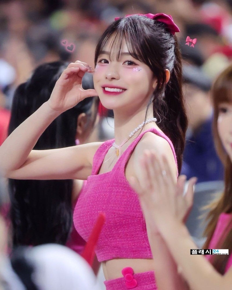 대만에서도 빛나는 이다혜 치어리더