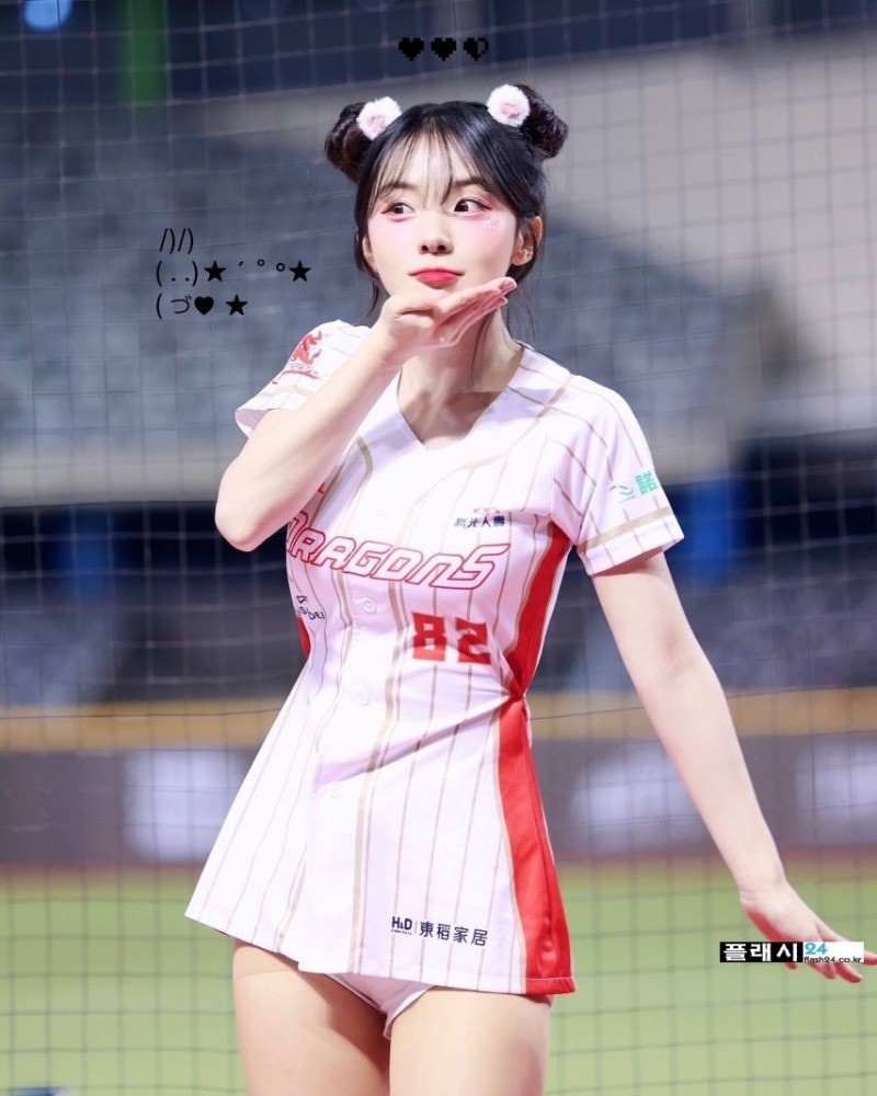 대만에서도 빛나는 이다혜 치어리더-7