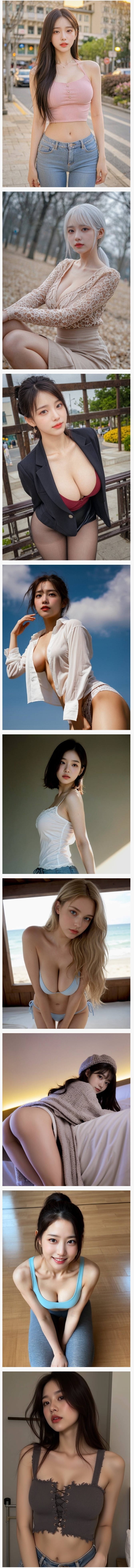 나른한 일요일 AI 여친들