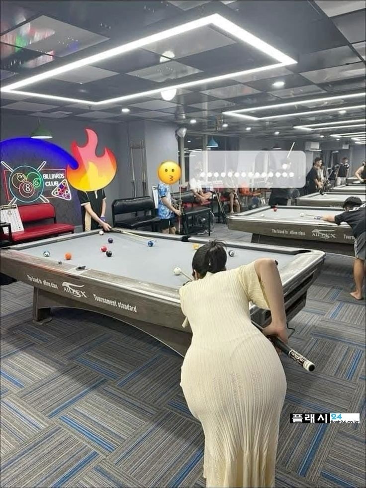 애가타는 당구장 민폐녀-8