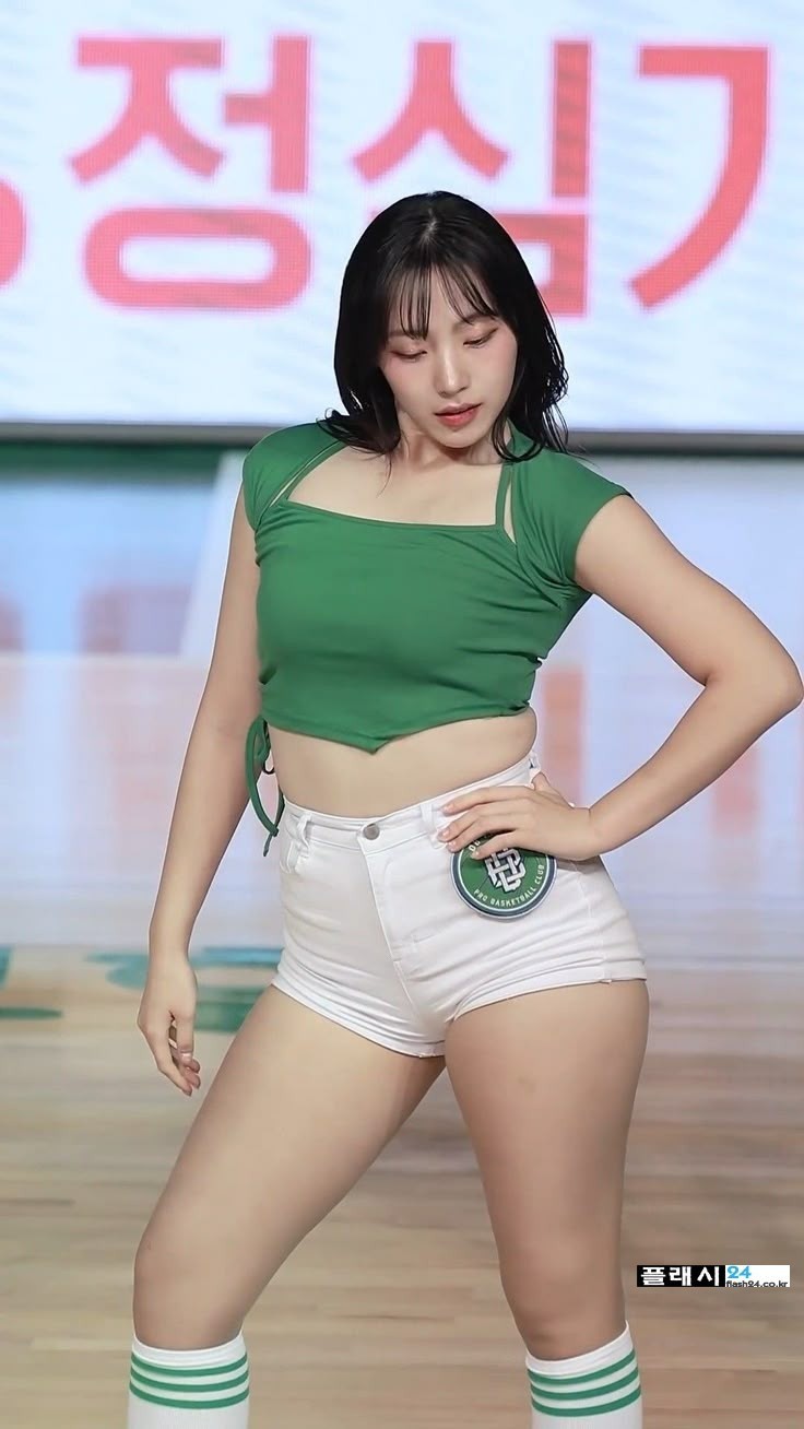ㅇㅎ)하지원 치어리더 건강한 하체-4