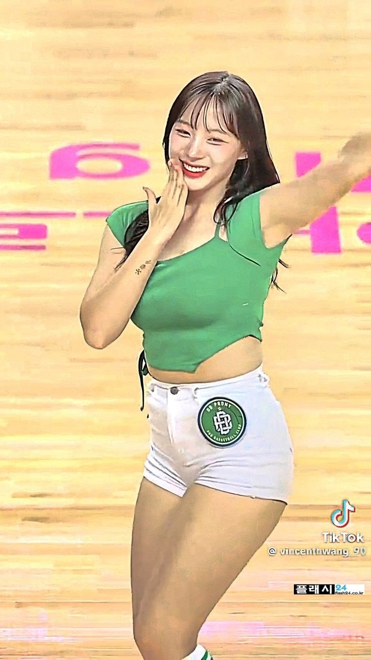 ㅇㅎ)하지원 치어리더 건강한 하체-5