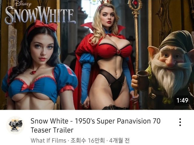 일곱 난장이 정기 다 빨아먹을 백설공주