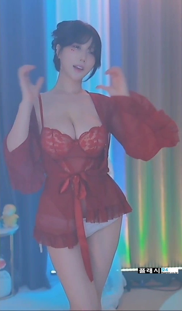 터미널 춤추는 레드 그릴래영 시스루-4