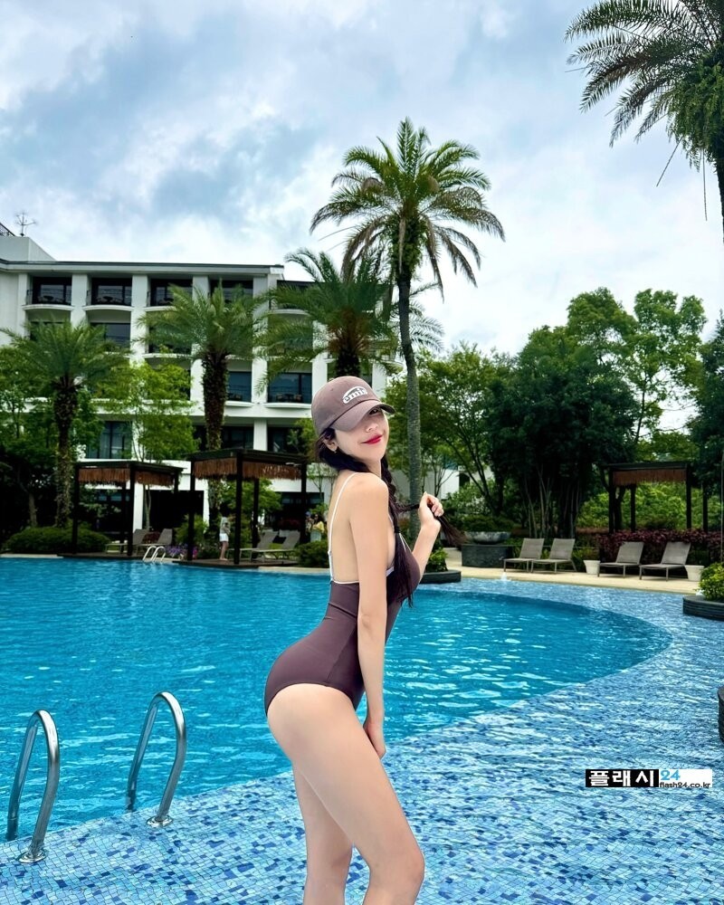 ㅇㅎ)김연정 치어리더 수영복 사진-3