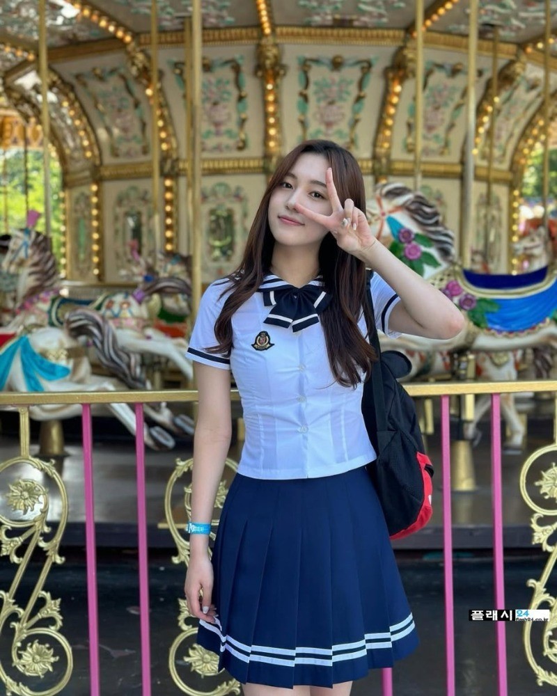 신입 치어리더 공서윤 스쿨룩-4