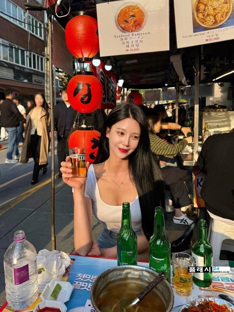 ㅇㅎ)고기 구워주는 누나 치어리더 원민주-5