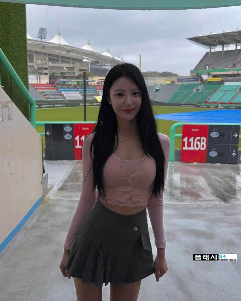 ㅇㅎ)고기 구워주는 누나 치어리더 원민주-6