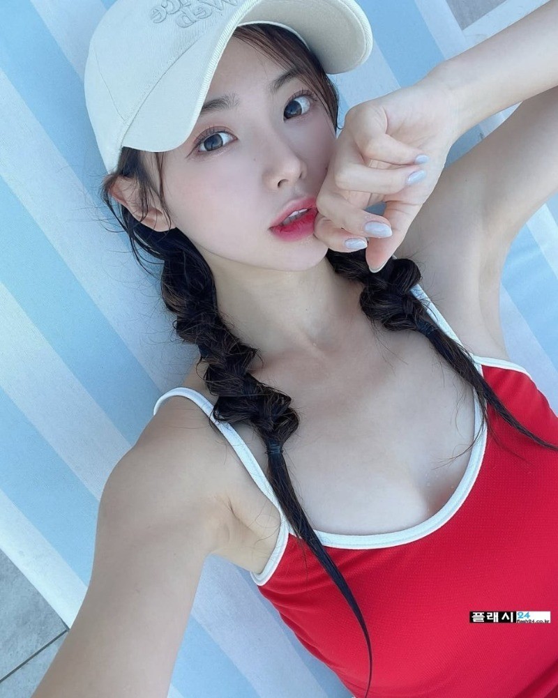 ㅇㅎ)치어리더 김나연 대만 여행 수영복-8