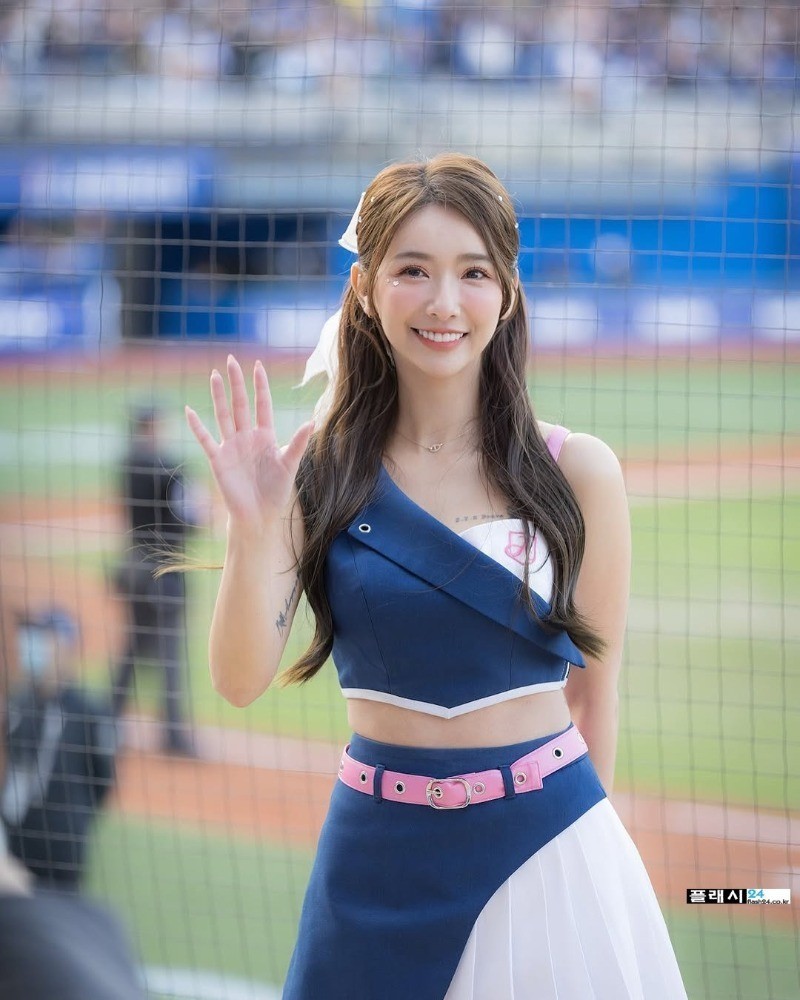 국내 데려오고 싶은 대만 치어리더 장아한-4