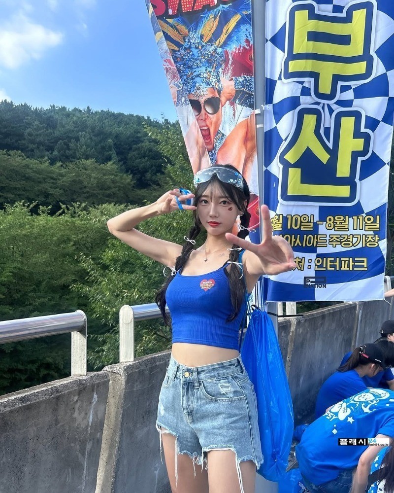 ㅇㅎ)치어리더 이정윤 사복 패션-2