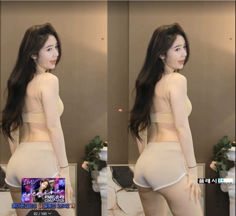 BJ 금화 뒤돌아선 돌핀팬츠-5