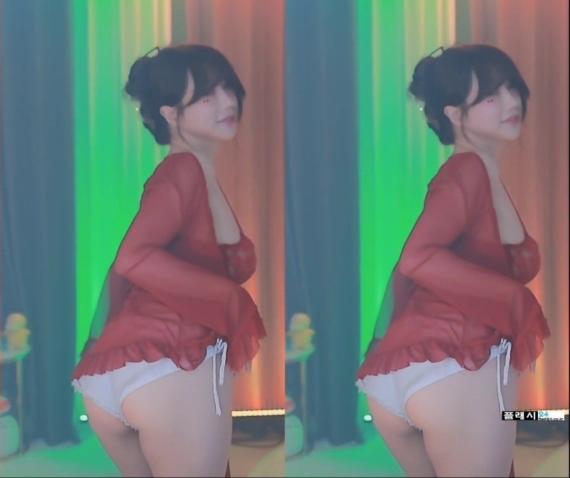 ㅇㅎ)터미널 춤추는 레드 그릴래영 시스루-2