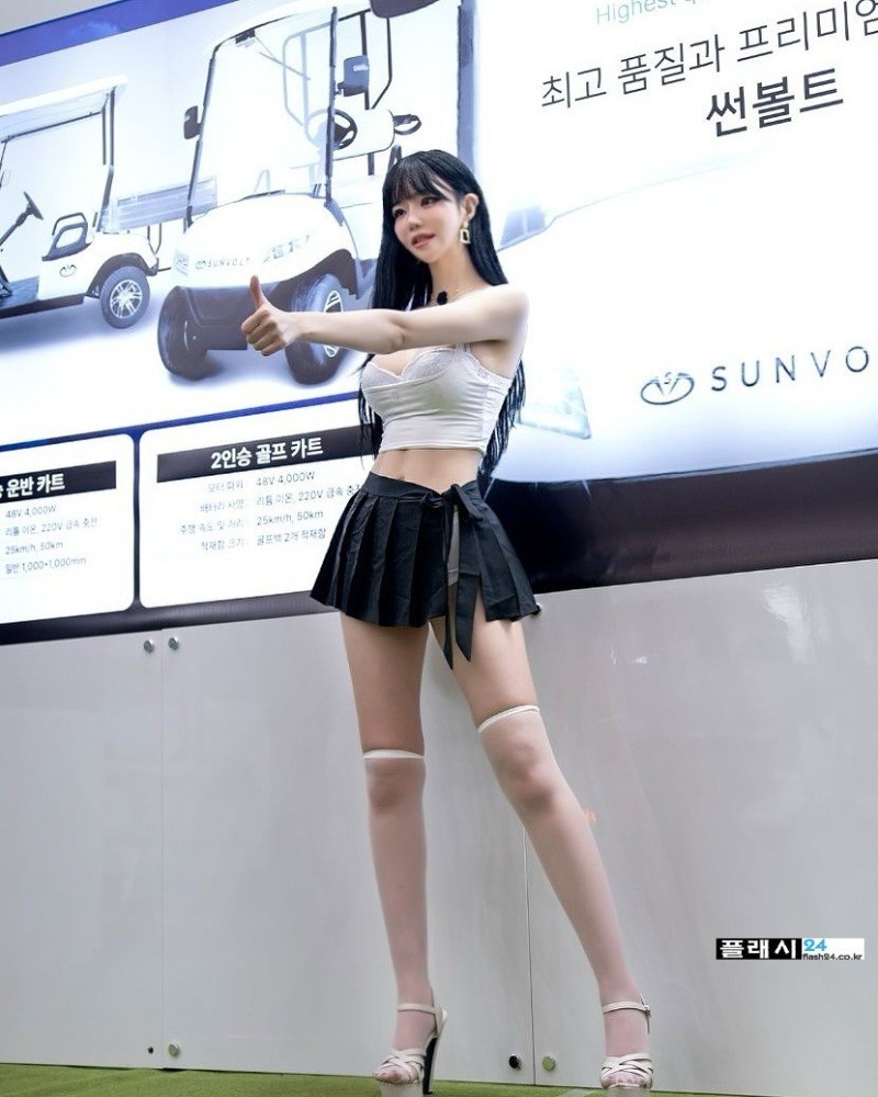 ㅇㅎ)레이싱모델 민한나 미끈한 복근-7