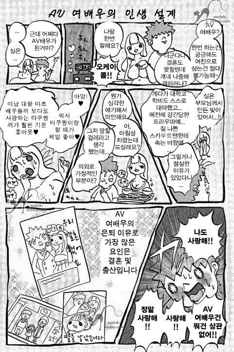 AV 여배우의 인생 설계
