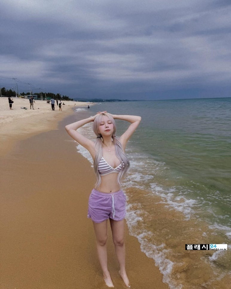 인플루언서 오지은 인재 해변 남친시점