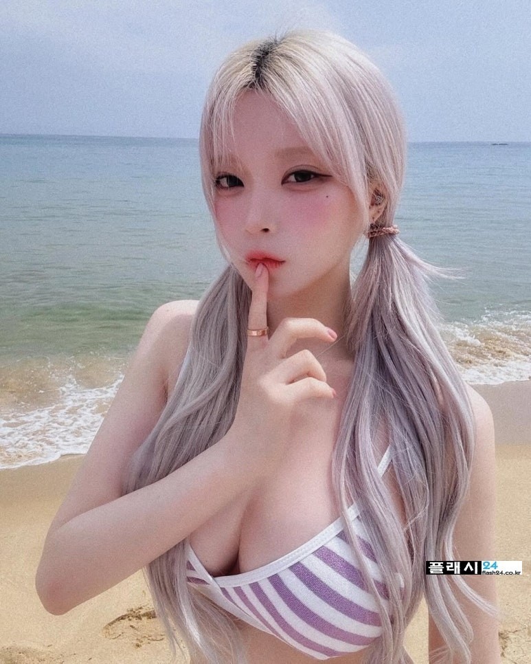 인플루언서 오지은 인재 해변 남친시점-4