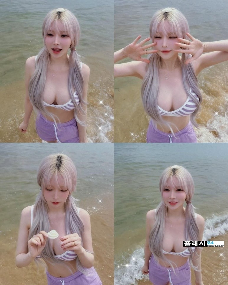 인플루언서 오지은 인재 해변 남친시점-6