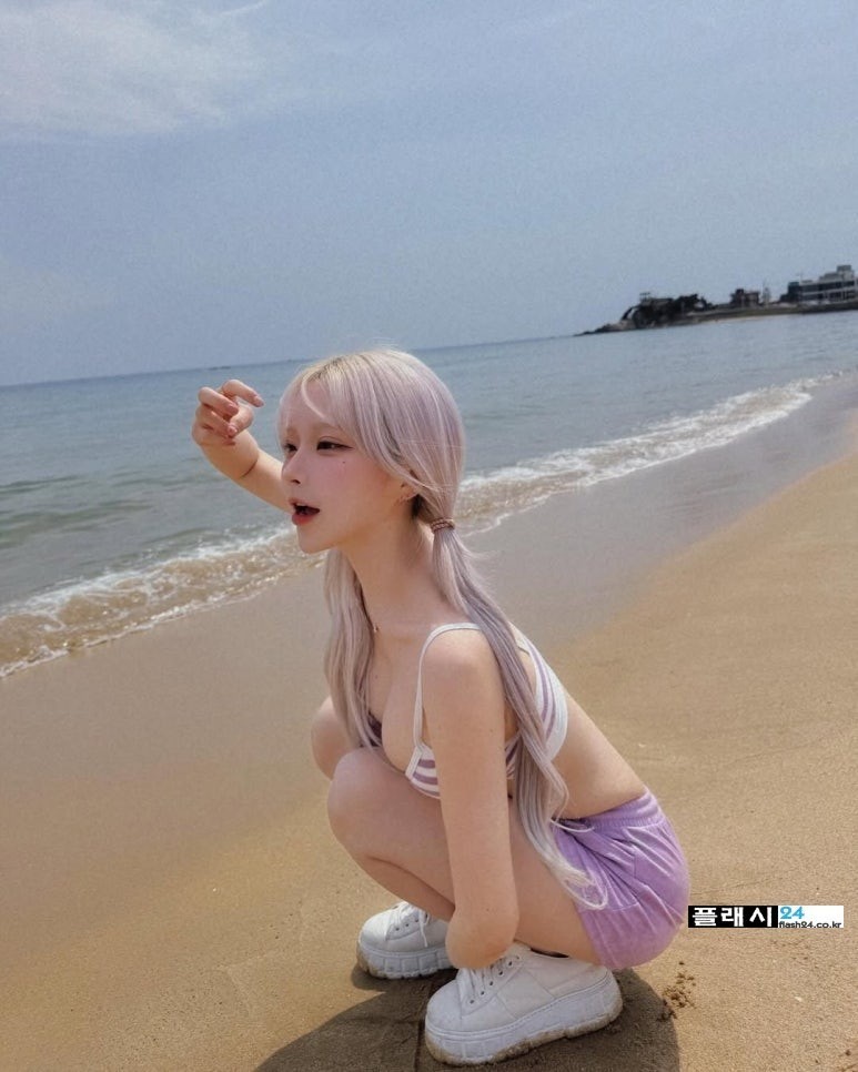 인플루언서 오지은 인재 해변 남친시점-10