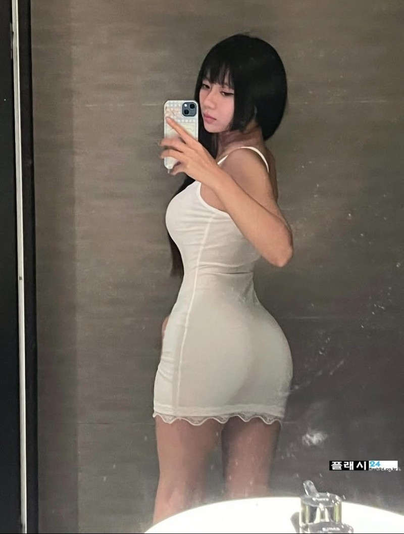 아침에 선호하는 여자친구 셀카-7