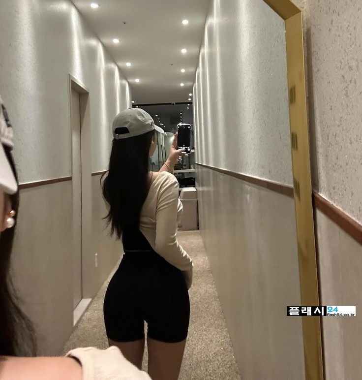 매일 기다려지는 운동후 셀카녀-7