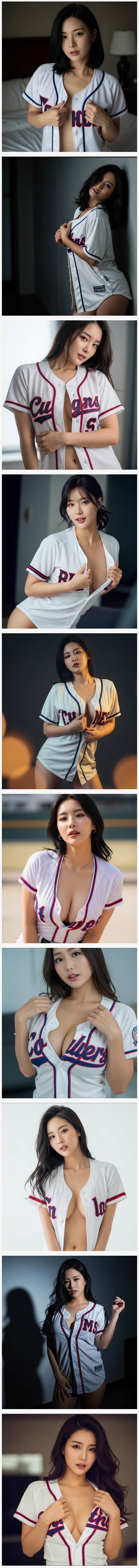 치어리더 컨셉으로 AI 야짤 만들어 봄-3