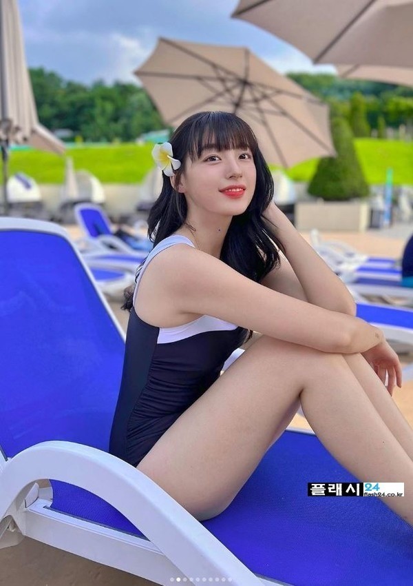 수영복을 입어도 건강한 치어리더 하지원-4