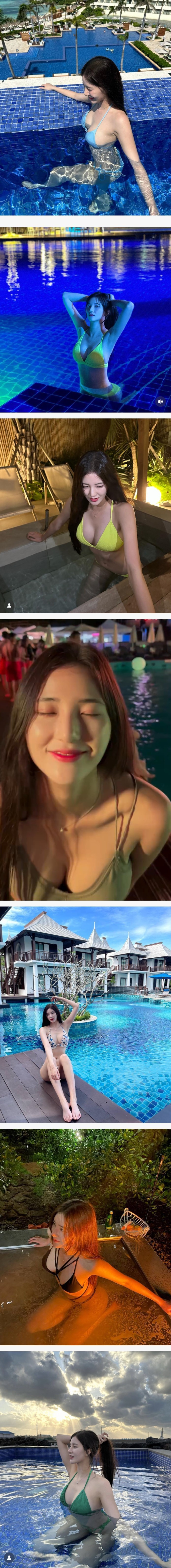 kt 김해리 치어리더 비키니