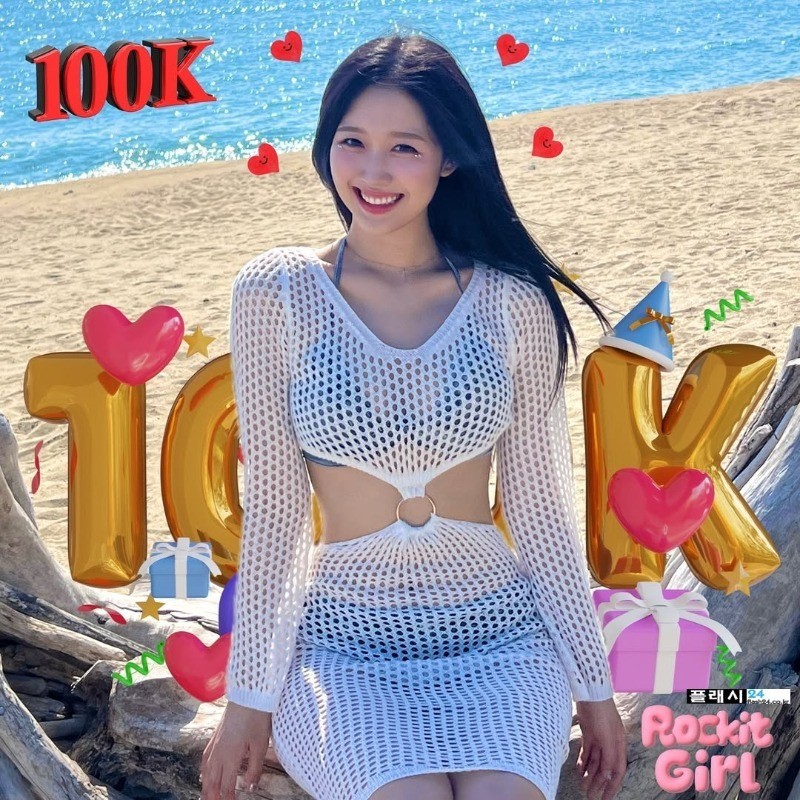 노력 많이 하는 락키걸 한예슬-5
