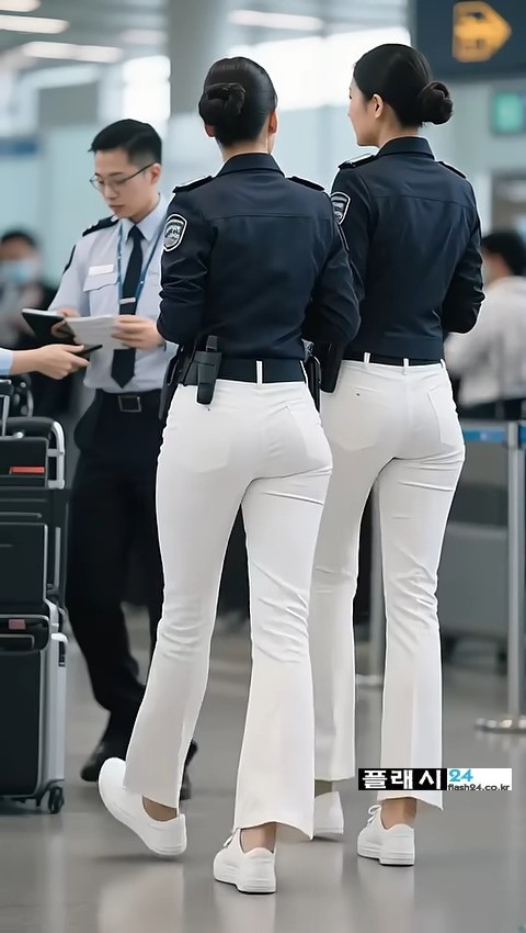 잡혀가고싶은 공항 안전요원-4