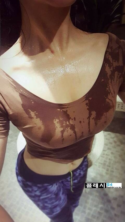헬스장 땀 많은 여자 어떤가요-4