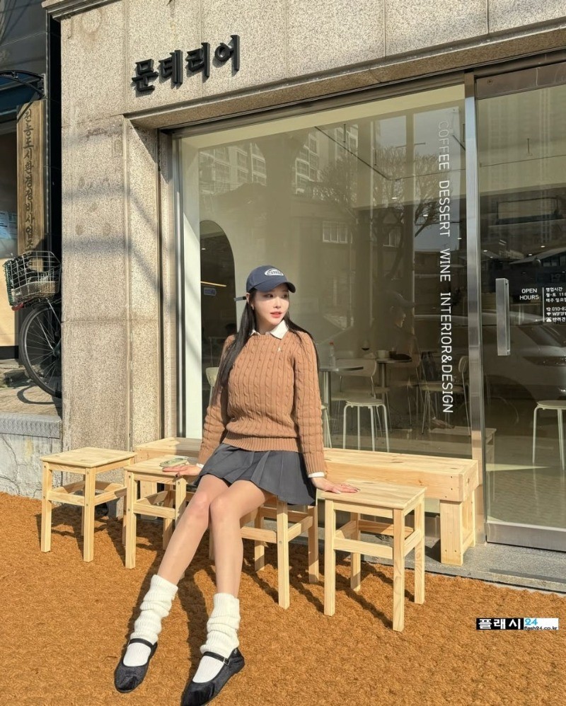 유리안 데일리룩 화보-5