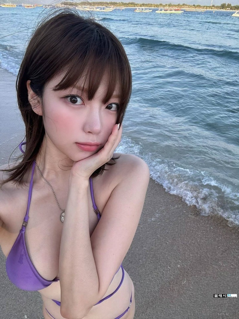 해변 플러팅 처자 지수-6