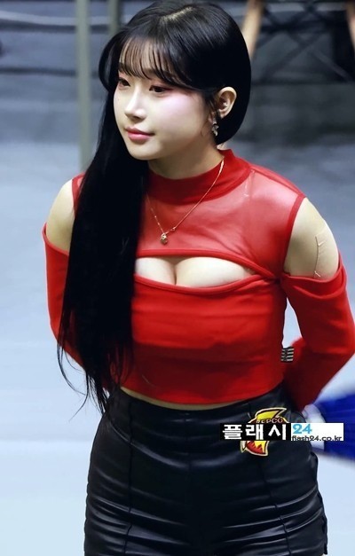 벌크업된 이주은 치어리더
