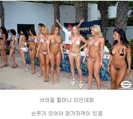 브라질 미인 대회 (a.k.a특이한 참가자격) 