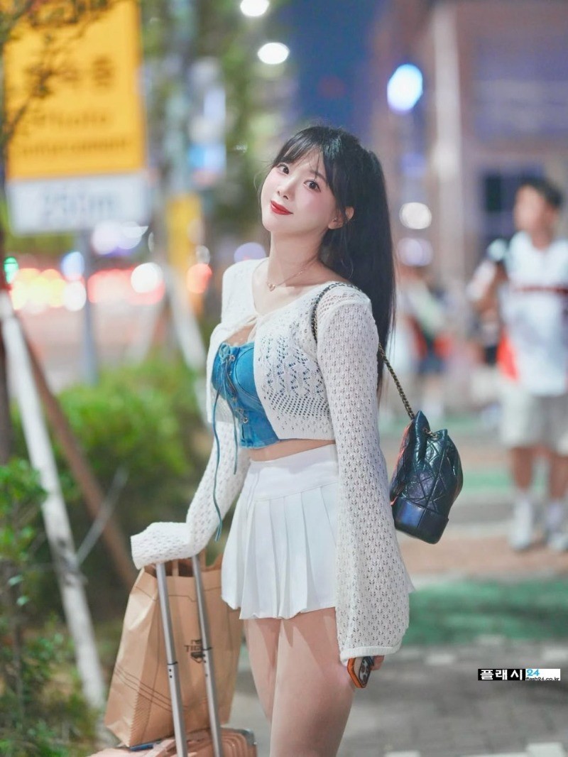 김한나 치어리더 남친 좋아할 데이트룩-6