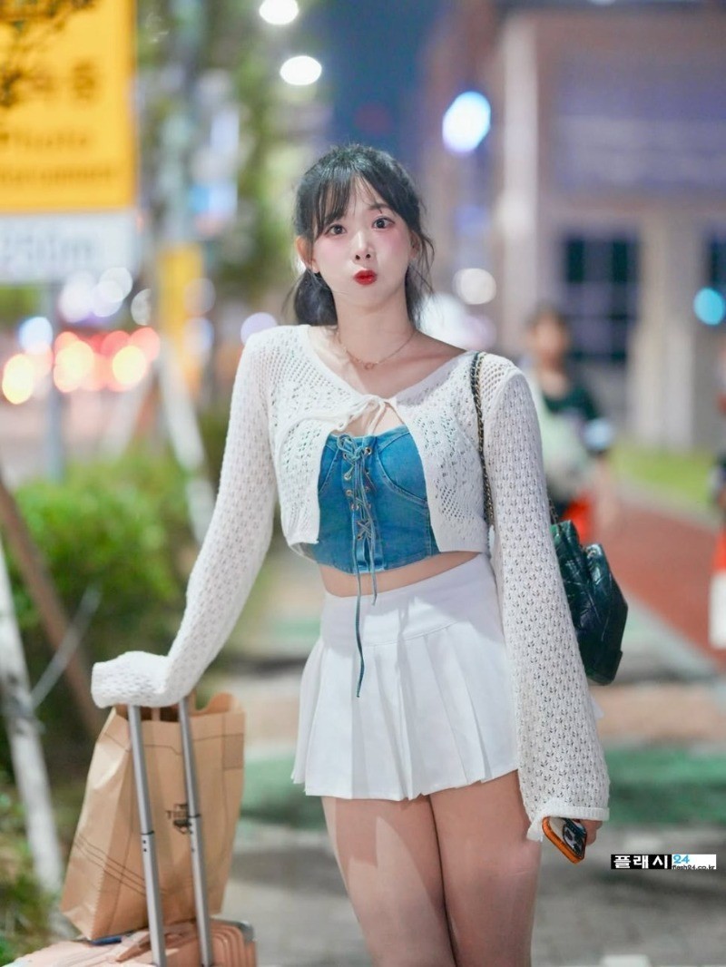 김한나 치어리더 남친 좋아할 데이트룩-7